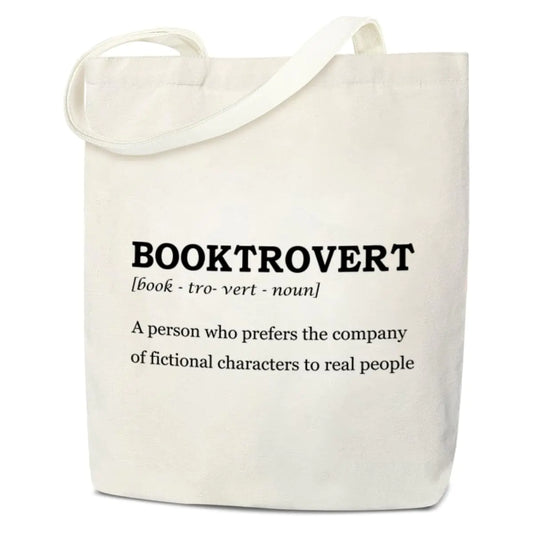 Aesthetic Book Tote Bag