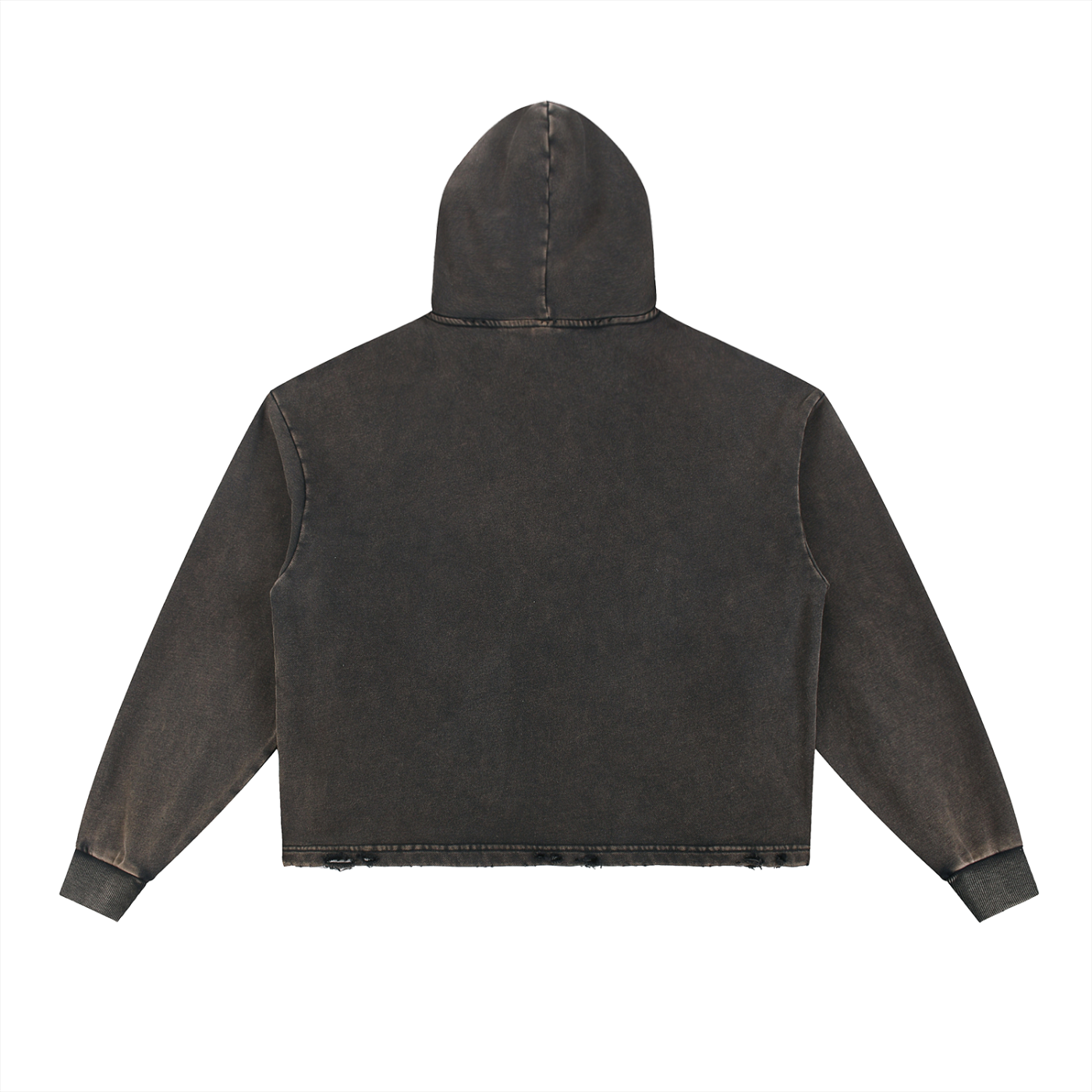 Relentless Vintage Framed-Hem Hoodie
